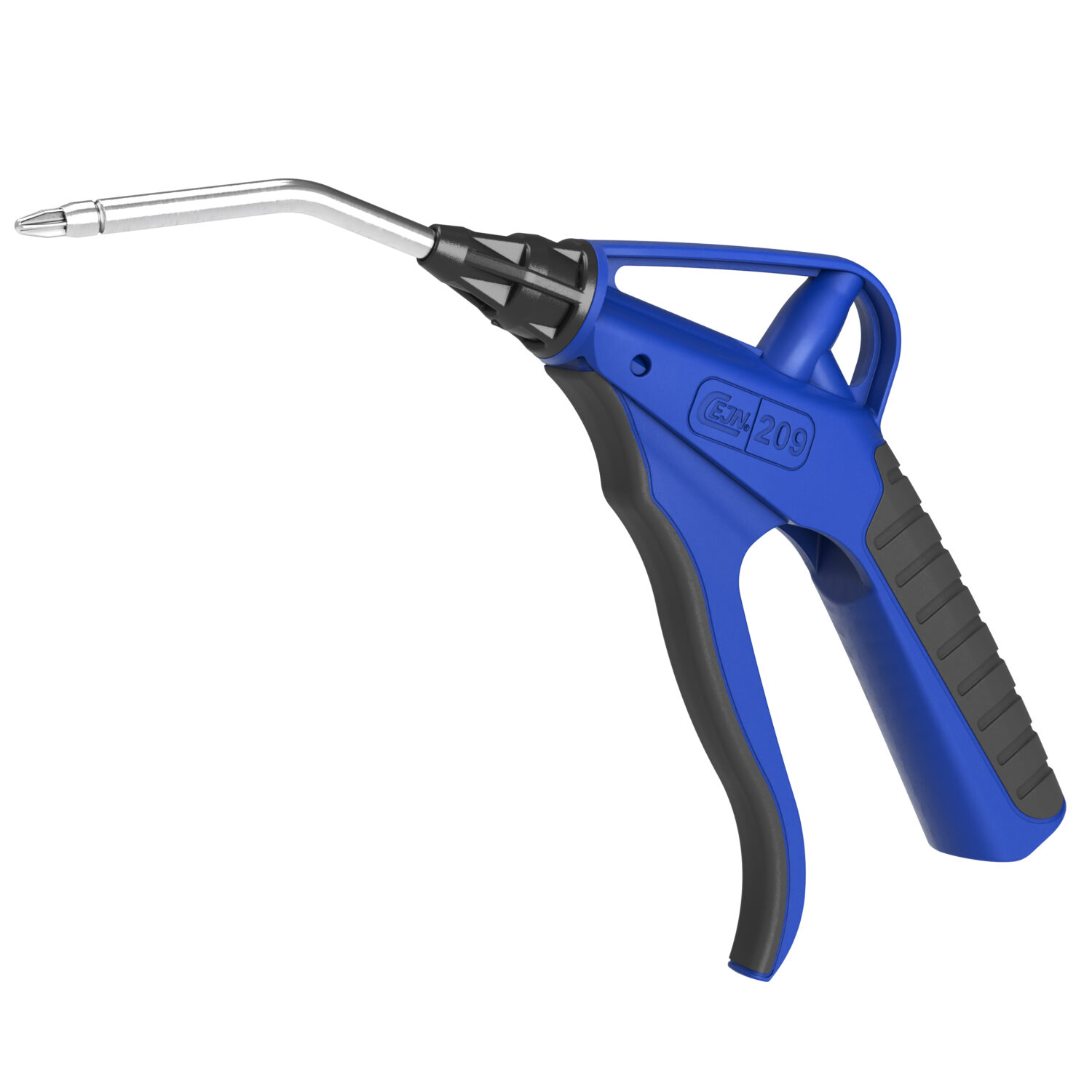 Sicherheits-Blaspistole blau Serie 209, 90mm Rohr mit Düse Star Tip abn. G 1/4» IG