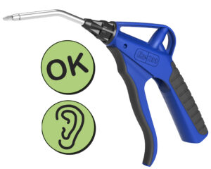 Sicherheits-Blaspistole blau Serie 209, 90mm Rohr mit Düse Star Tip abn. G 1/4'' IG – Bild 2