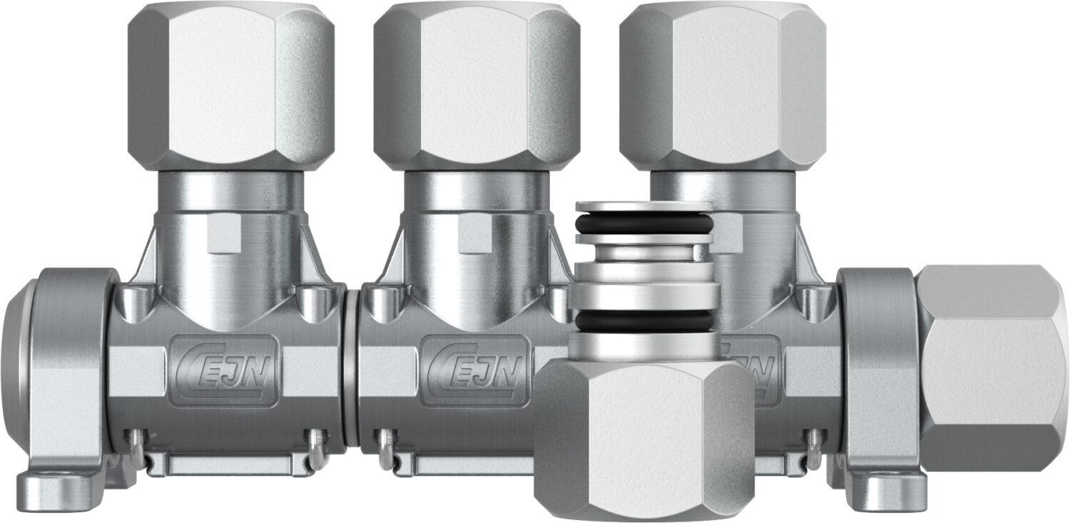Luftabgang mit 3 Auslasssegmente G 1/2″ IG