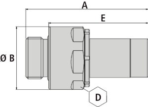 Nippel DLC R 3/4'' AG DN12 FVMQ – Bild 2