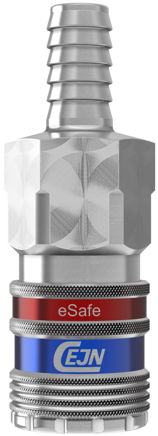 Sicherheits-Kupplung Ø 10.0mm SA, AISI 316, NBR / EPDM, FDA-konform