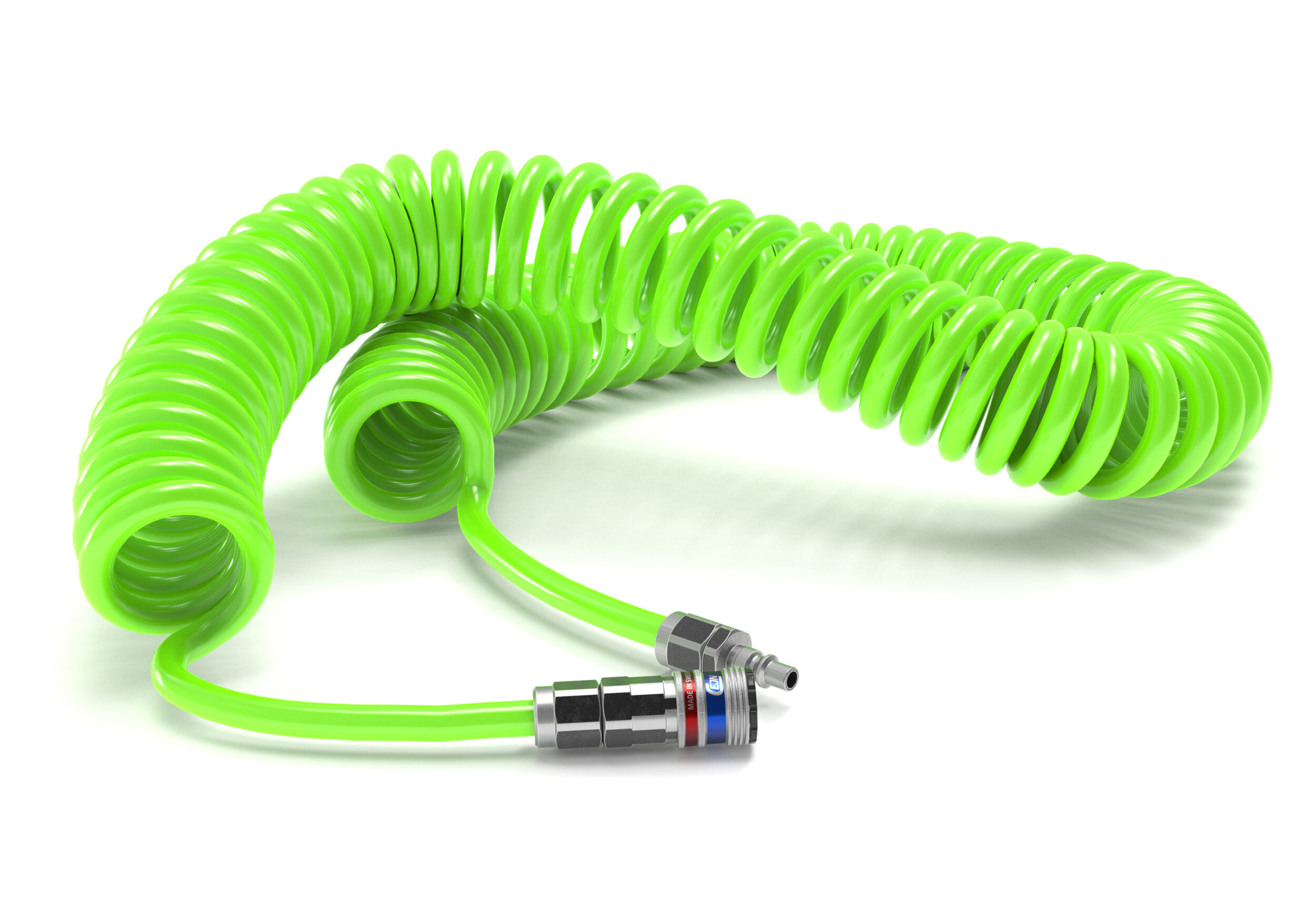 PUR-Spiralschlauchset Hi-Vis, Ø 8x12, 8m, eSafe Serie 300
