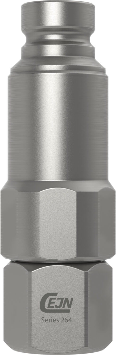 Nippel G 1/4″ IG, NBR, mit Druckeliminator