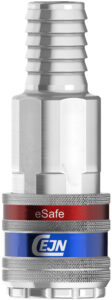 Sicherheits-Kupplung Ø 13.0 mm Schlauchanschluss NBR - eSafe Q10 – Bild 1