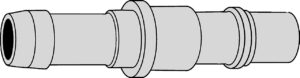 Nippel Ø 10.0 mm Schlauchanschluss, Stahl gehärtet – Bild 3