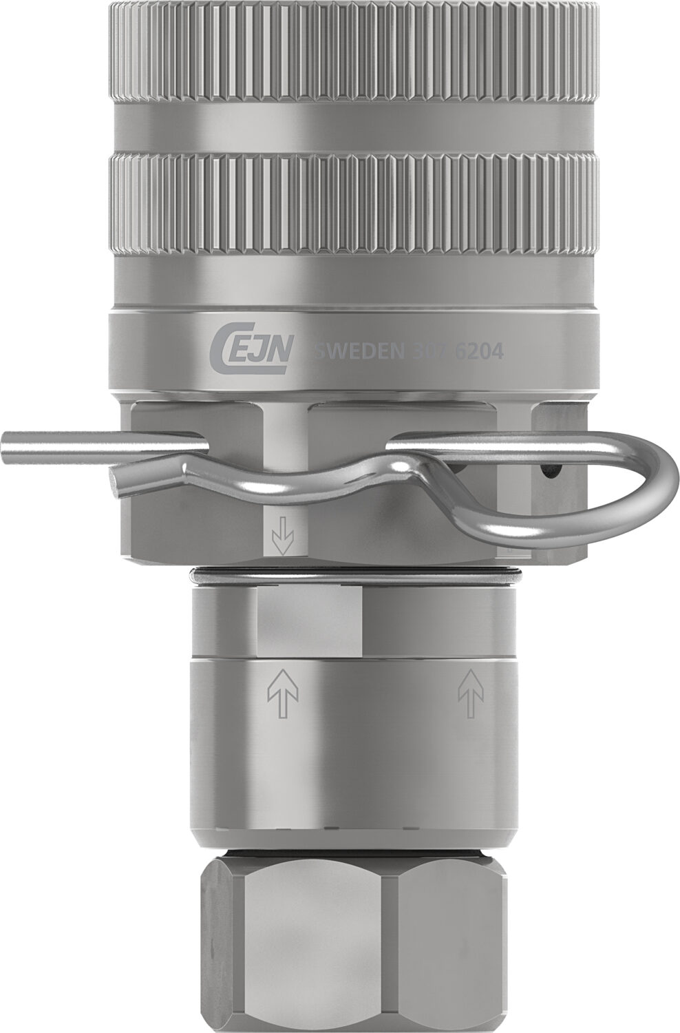 3/8» Schraubnippel mit 1/2» IG, tropffrei