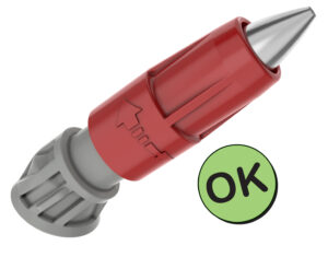 Verstellbare Standardblasdüse zu MultiFlow (rot) – Bild 2