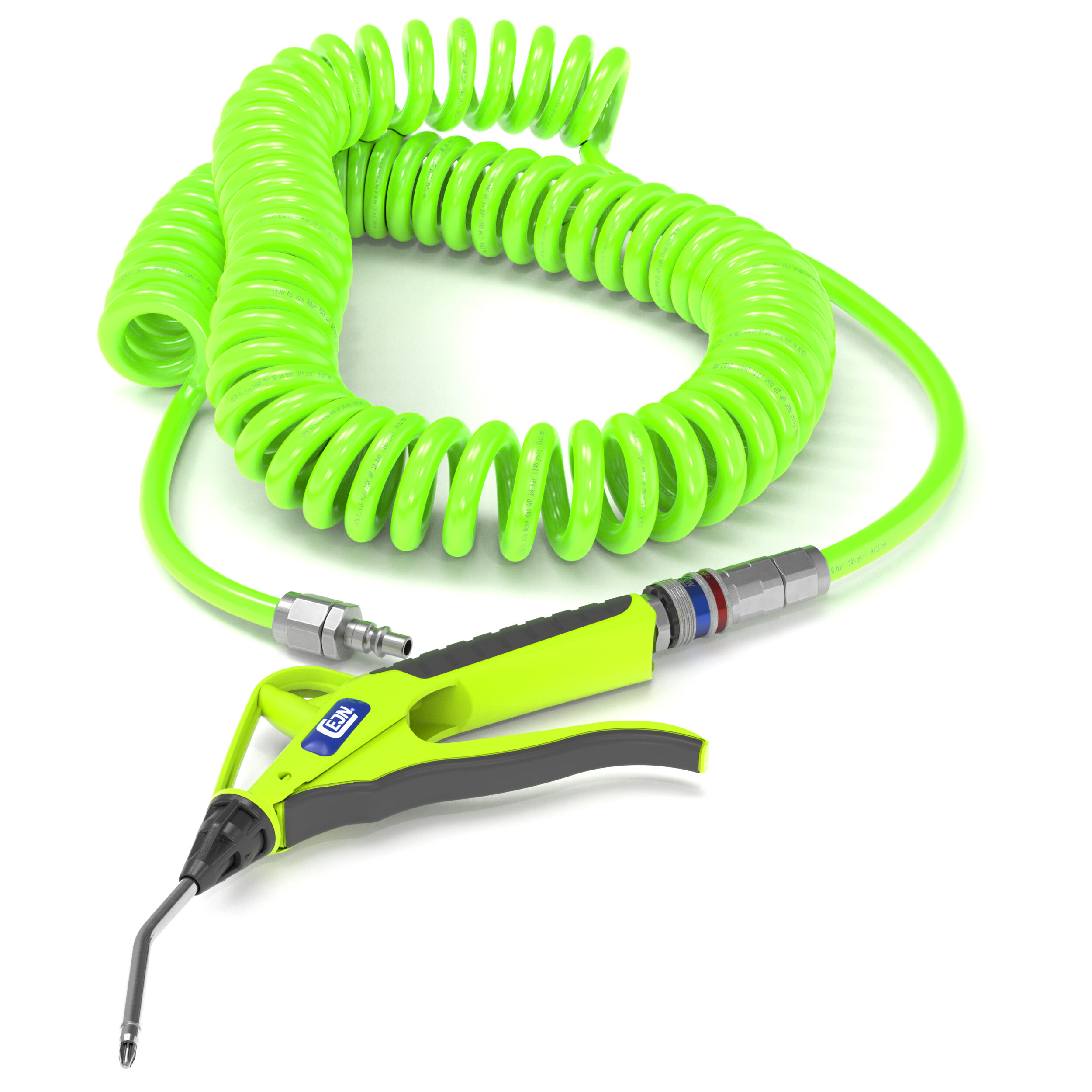 PUR-Spiralschlauchset Hi-Vis, Ø 8x12mm, 8m, eSafe 300 + BP 209 3100