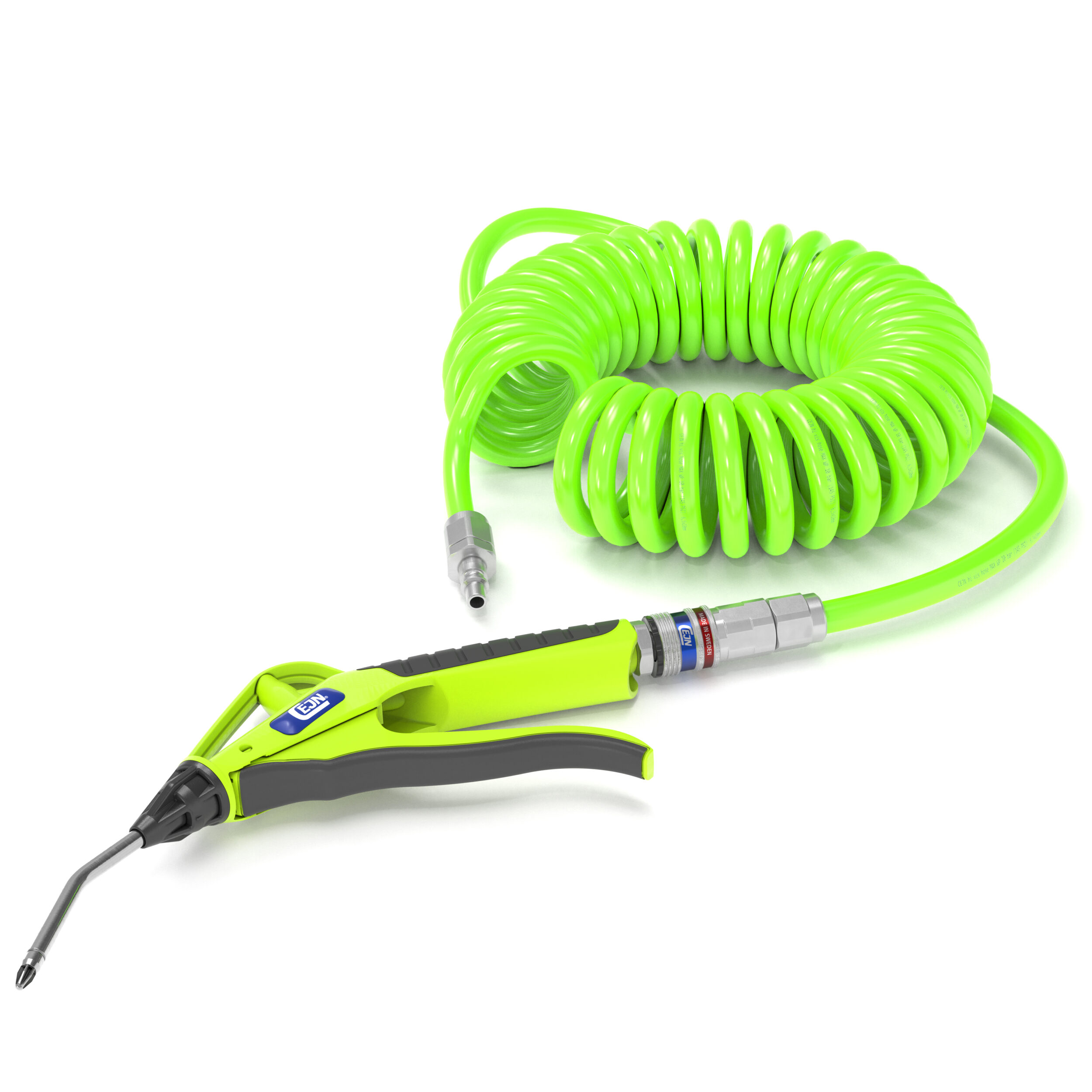 PUR-Spiralschlauchset Hi-Vis, Ø 6.5x10mm, 4m, eSafe 300 + BP 209 3100