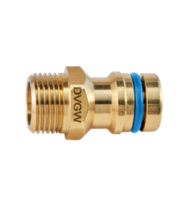 GEKA plus Gerätestecker Trinkwasser, AG 3/4", DVGW VP550 – Bild 1