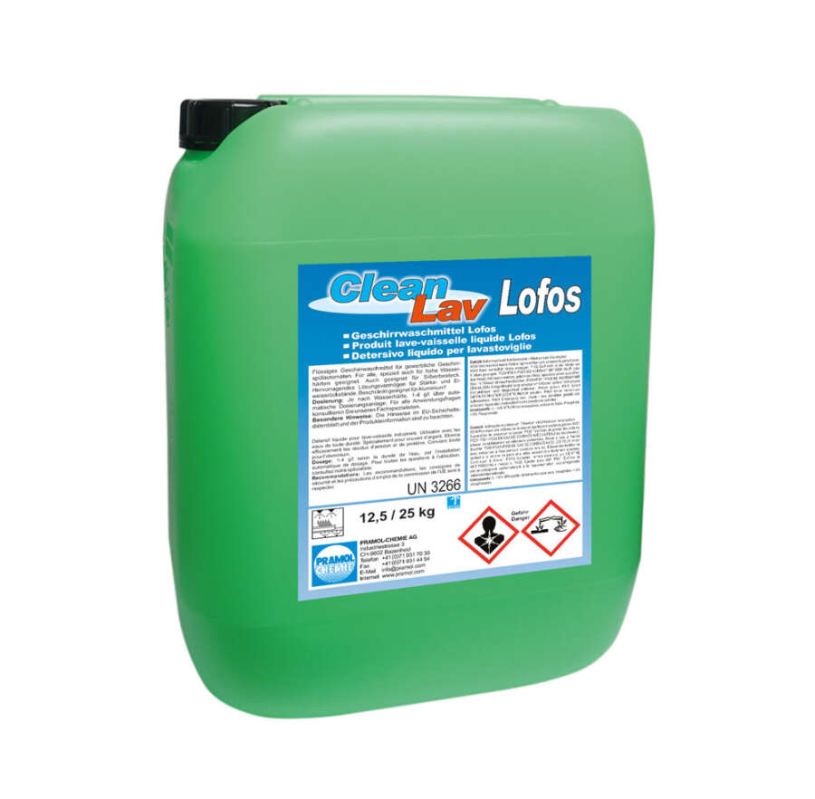 CleanLav Lofos 12,5 kg - Geschirrreiniger für Gläserspüler