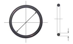 O-Ring 19,10 x 25,40 mm – Bild 2