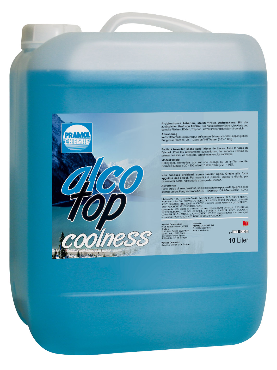 alco-top coolness 10 l - Alkoholreiniger Coolness streifenfrei