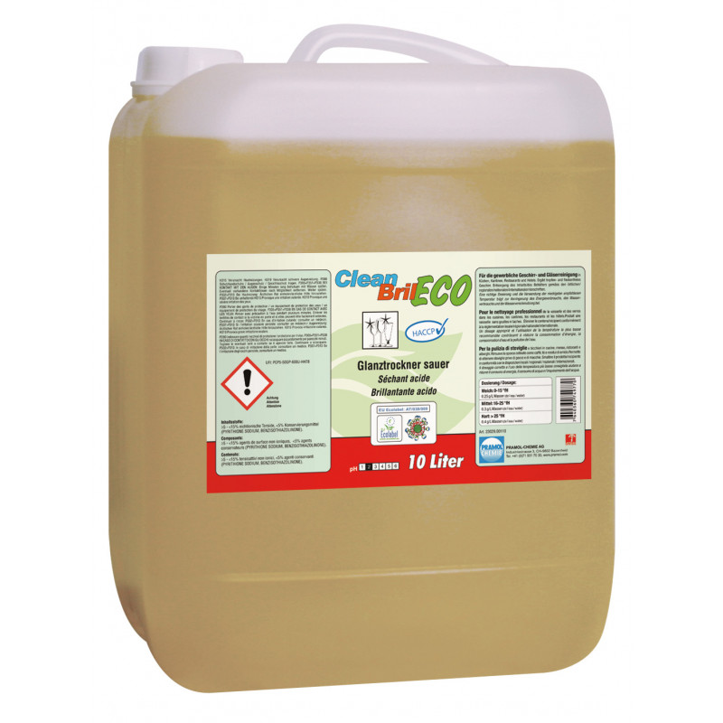 CleanBril ECO 5 l - Glanztrockner ECO für Spülmaschinen