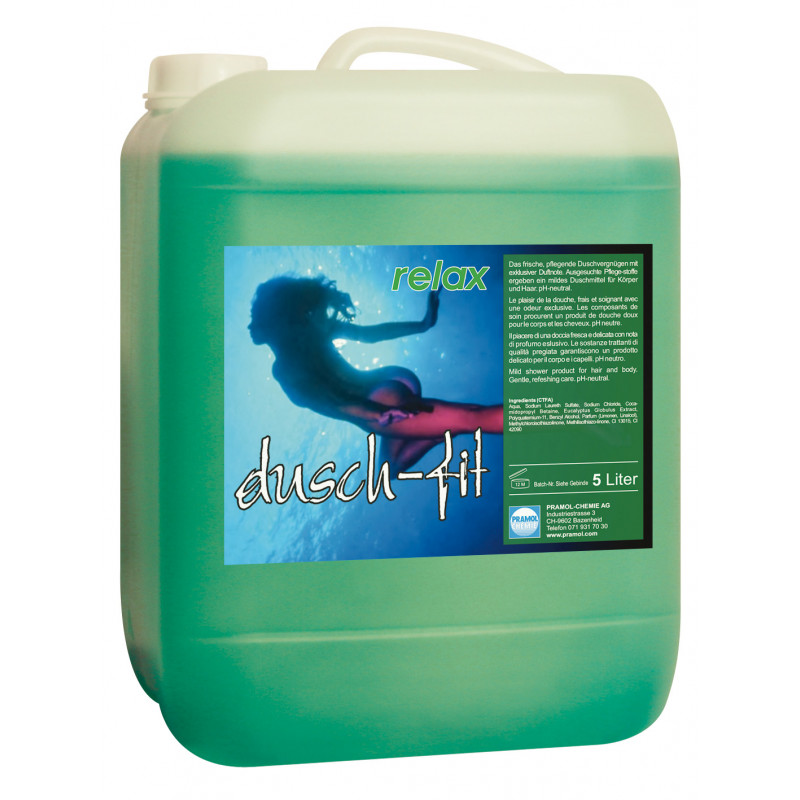 dusch-fit relax 5 l - Duschgel für Haare und Körper