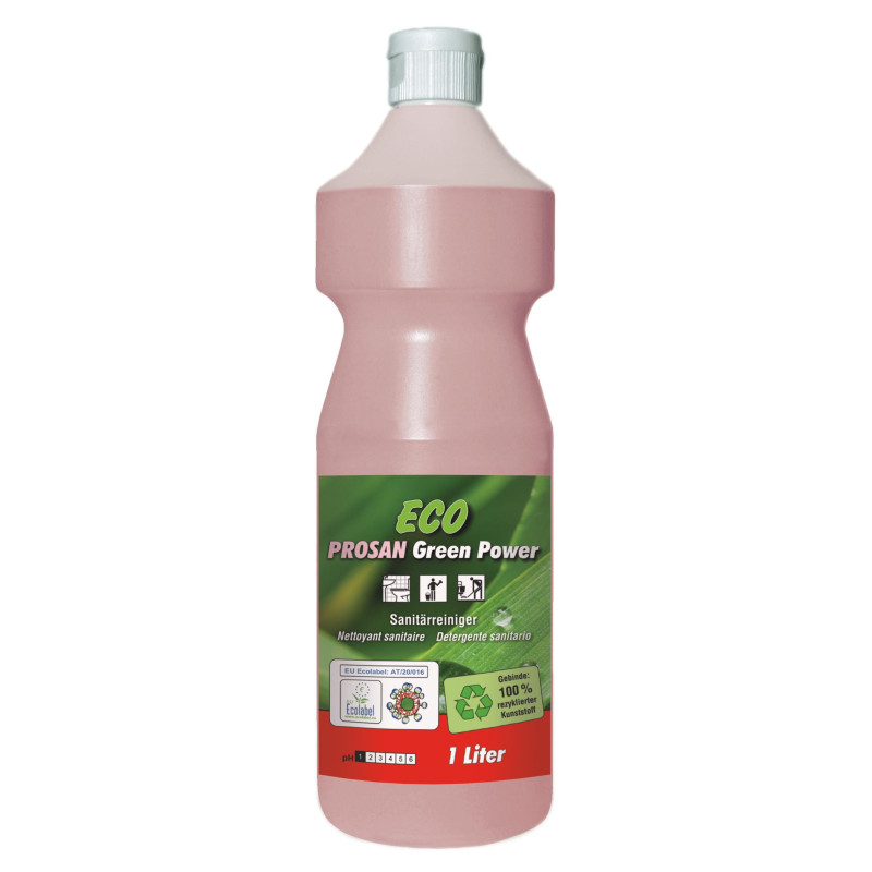 ECO PROSAN Green Power 1 l - ECO Sanitärreiniger gegen Kalk