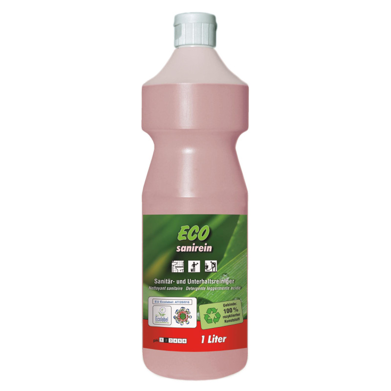 ECO sanirein 1 l - ECO Sanitärreiniger gegen Kalk