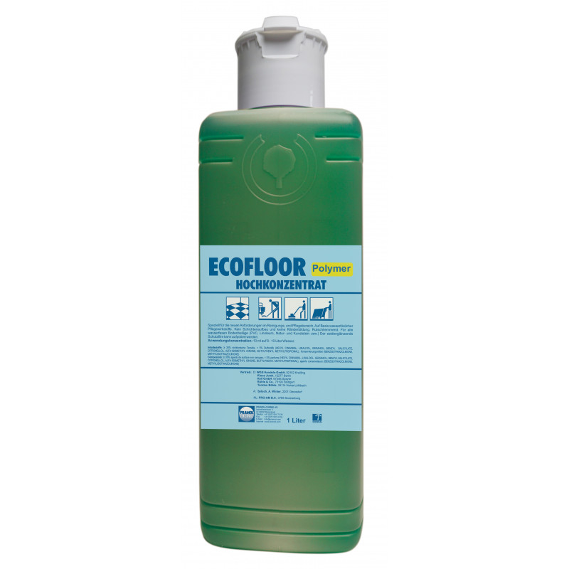 ecofloor polymer conc. 2 l - Bodenpflege Konzentrat