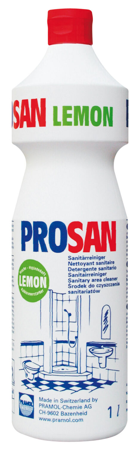 PROSAN LEMON 1 l - Sanitärreiniger gegen Kalk Lemonduft