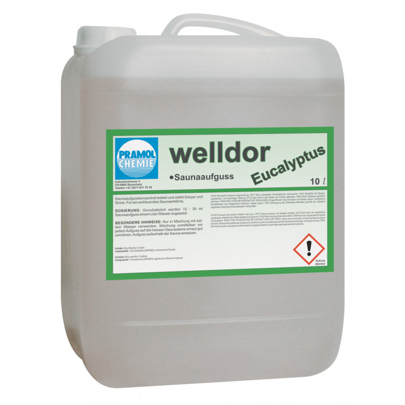 welldor eucalyptus 1 l - Saunaaufguss Eucalyptus