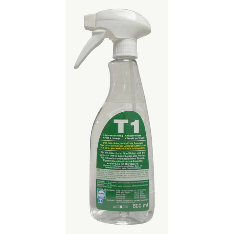 T1 Anwenderlösung 500 ml mit Sprüher - Tensidfreier Reiniger