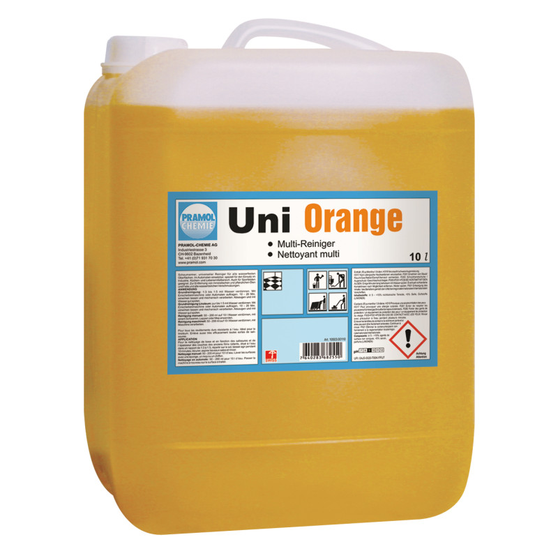 uni-orange 10 l - Grundreiniger für Küche und Industrie