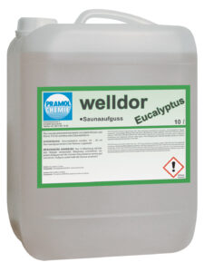 welldor eucalyptus 10 l - Saunaaufguss Eucalyptus – Bild 1