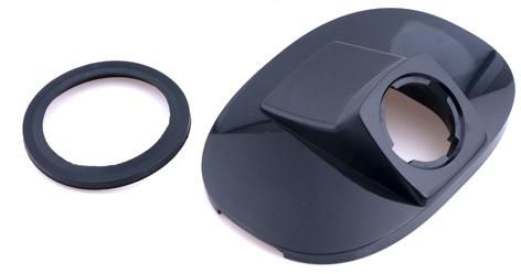 Blasaufsatz schwarz Ø 38 mm