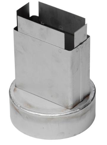 Abgasrohr D 148 x 197 mm geschweisst