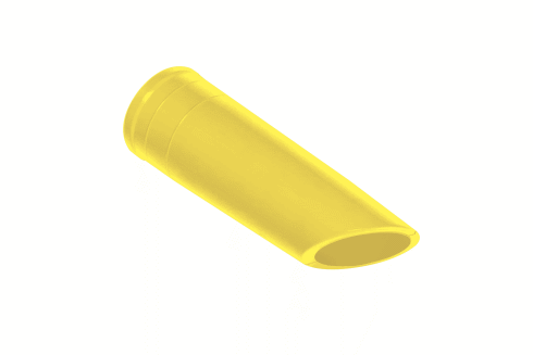 Silikonkonus FDA Ø 40 mm gelb