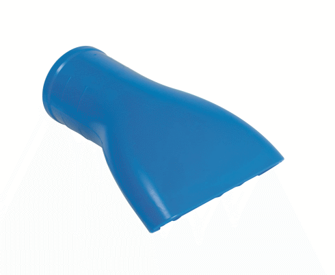 Silikondüse FDA Ø 40 mm Länge 120 mm blau