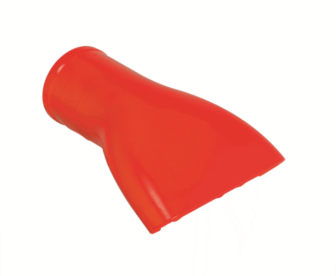 Silikondüse FDA Ø 40 mm Länge 120 mm rot