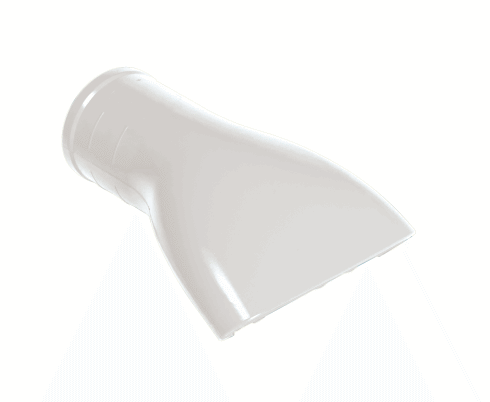 Silikondüse FDA Ø 40 mm Länge 120 mm weiss