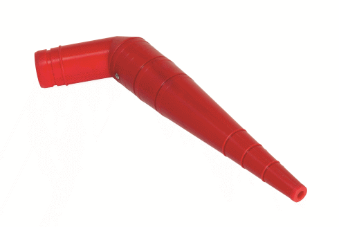Silikonkonus-Adapter FDA Ø 40/20 mm rot