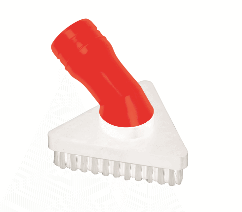 Dreieckbürste FDA Ø 40 mm rot ATEX II2GD