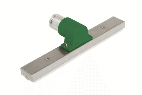 Edelstahl-Düse mit Abdeckung FDA Ø 40 mm grün
