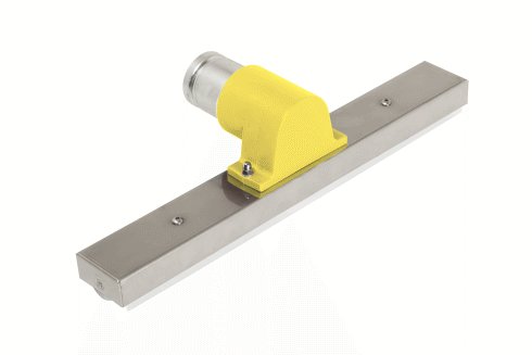 Edelstahl-Düse mit Abdeckung FDA Ø 40 mm gelb