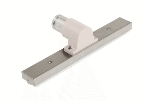 Edelstahl-Düse mit Abdeckung FDA Ø 40 mm weiss