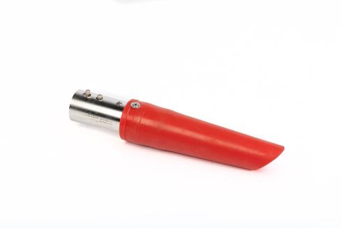 Schrägrohrdüse Silikon Ø 40 mm rot ATEX II2D