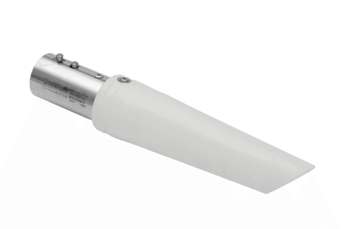 Schrägrohrdüse Silikon Ø 40 mm weiss ATEX II2D