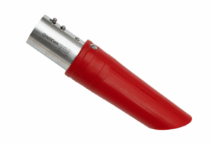 Schrägrohrdüse Silikon Ø 50 mm rot ATEX II2D – Bild 1