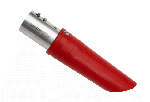 Schrägrohrdüse Silikon Ø 50 mm rot ATEX II2D