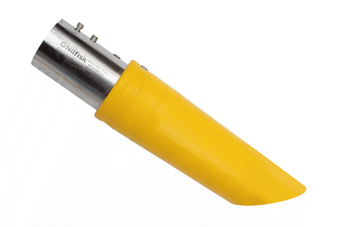 Schrägrohrdüse Silikon Ø 40 mm gelb ATEX II2D