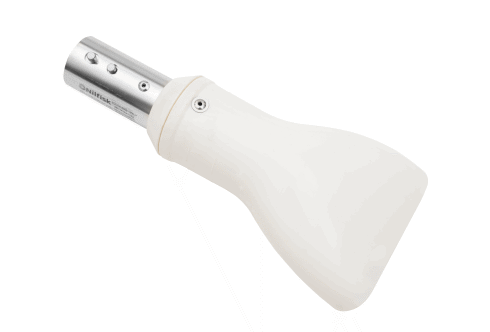 Silikondüse FDA Länge 120 mm Ø 50 mm weiss ATEX II2D
