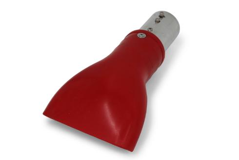 Silikondüse FDA Länge 120 mm Ø 50 mm rot ATEX II2D