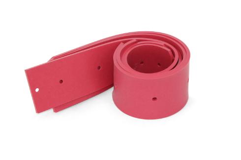 Seitenschürzen-Set Gummi rot