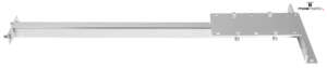 Wand-Schwenkausleger WSA 6000 Edelstahl poliert G1/4"AG – Bild 1