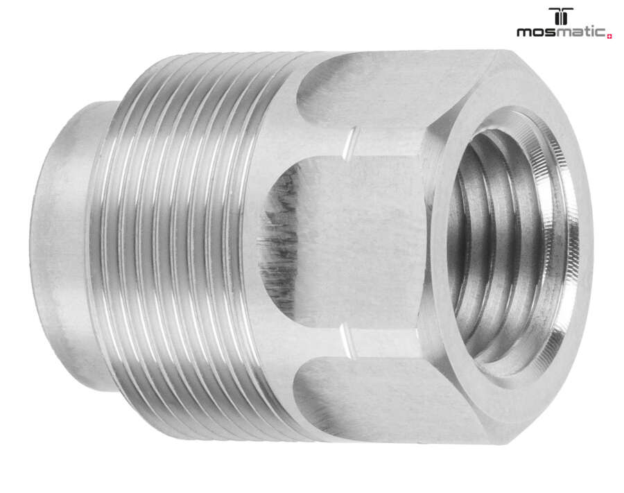 Düsenhalter Tankreiniger M20x1-AG G1/4"NPT-IG INOX L24