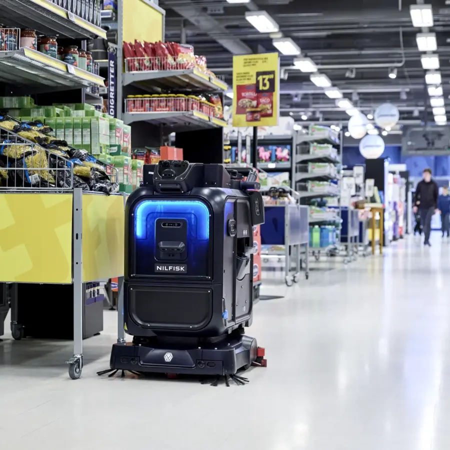 Autonome Bodenreinigung