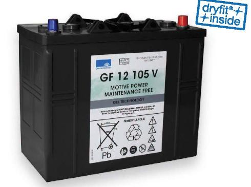 Gelbatterie Monoblock 12 V 105 Ah